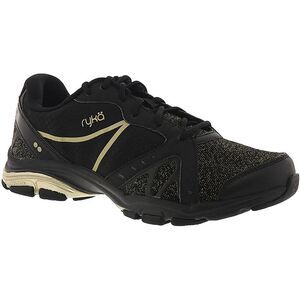 Ryka Womens Vida RZX Black Metallic Performance Running Shoes Sneakers NWOB